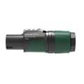 Pikkukuva 3 / 3: 4 pole speakON cable connector, screw terminal assembly, chuck type strain relief for cable diameters 10 to 16 mm