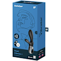 Pikkukuva 5 / 5: Satisfyer - Heat Climax+ Anal Vibrator App musta
