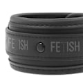 Pikkukuva 5 / 11: Fetish Submissive - Vegaaninen nahkainen kaulakoru ja käsiraudat nopreenivuorella