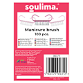 Miniatyrbillede 2 af 9: Manicurebørste - 100 stk. Soulima 25731