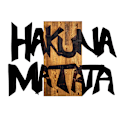 Miniatyrbild 4 av 7: Dekorativt träväggstillbehör Hakuna Matata 5