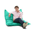 Miniatyrbillede 1 af 8: Garden Bean Bag Pude Puf 100x100 - Turkis