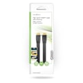 Pikkukuva 3 / 3: High Speed ​​HDMI ™ Kaapeli Ethernet | HDMI™ liitin | HDMI™ liitin | 4K@30Hz | 10.2 Gbps | 3.00 m | Litteä | PVC | Musta | Muovipussi