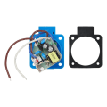 Miniatyrbillede 5 af 7: Stikkontakt med 2xUSB DC 5V max. 2100mA