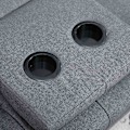 Miniatyrbillede 10 af 10: Sovesofa 3-Personers Sovesofa Med Klapbord, Kopholder, Scandi Design, Mørkegrå, Op Til 250 Kg