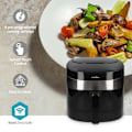 Miniatyrbillede 7 af 9: SmartLife Varmluftfrituregryde | Wi-Fi | 7,2 l | Timer: 240 min | Antal forudindstillede programmer: 8 | Digital | Android™ / IOS | Sort
