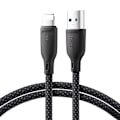 Pikkukuva 1 / 9: iPhone Multi-Color Series USB-A kaapeli - Lightning 3A 1m musta