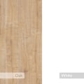 Pikkukuva 6 / 8: Yöpöytä Ema - Sapphire Oak, valkoinen