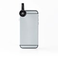 Miniatyrbillede 3 af 6: Camera Lens Kit | Brugt til: Smartphone / Tablet | 3-in-1 | Linse type: Fiske øje / Makro / Vidvenkel | Skrue og stik