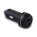 Miniatyrbillede 1 af 2: Billader 24W 2-Port Sort
