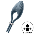 Pikkukuva 1 / 5: Satisfyer - Duelist Ring Vibrator Grey