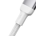Pikkukuva 4 / 9: Kestävä punottu kaapeli iPhone A10 -sarjan USB-C:lle - Lightning 20W 2m valkoinen