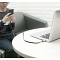 Pikkukuva 7 / 9: Litteä kaapeli USB-C USB-kaapeli pidikkeellä 2A 23cm musta