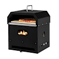 Pikkukuva 2 / 5: Kannettava monikäyttöinen 4-in-1 pizzauuni kannella ja 2-kerroksisella mustalla