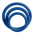 Pikkukuva 1 / 4: Calexotics - Tri-Rings Blue