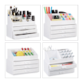 Miniatyrbillede 3 af 9: Makeup opbevaring med 3 skuffer