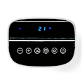 Miniatyrbild 8 av 9: SmartLife Keramisk PTC Fläktvärmare | Wi-Fi | 2000 W | 2 Värmeinställningar | Svängning | Display | 10 - 49 °C | Android™ / IOS | Vit
