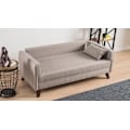 Miniatyrbillede 4 af 9: 2-Sæder Sofa Bella Sofa Til 2 Pr - Creme