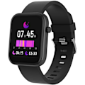 Miniatyrbild 5 av 5: SW-182B Bluetooth smartwatch with heart rate sensor, blood pressure and blood oxygen monitor
