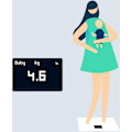 Miniatyrbillede 5 af 6: Withings Body - personlig vægt, sort