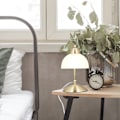 Miniatyrbillede 2 af 9: Bordlampe berøringsfunktion glasskærm
