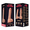 Miniatyrbild 8 av 8: Cyber ​​Silicock - Connor Ultra Realistic Soft Flytande Silikon 20,5 Cm -O- 3,7 Cm