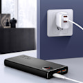 Pikkukuva 9 / 9: Adaman Powerbank pikalatauksella 20000mAh 22.5W USB-C kaapeli 0.3m musta