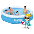 Miniatyrbillede 2 af 3: Udvidelseshavepool 244 x 61 cm 9i1 Bestway 57450