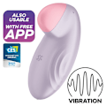 Miniatyrbild 2 av 6: Satisfyer - Tropical Tip Lay-On Vibrator Lilac