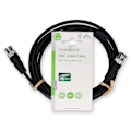 Miniatyrbillede 3 af 3: BNC videokabel | BNC Han | BNC Han | Nikkelplateret | 75 Ohm | 2.00 m | Runde | PVC | Sort | Label