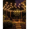 Miniatyrbild 3 av 9: Solar Garden String Lights, 50 LED varmvita, 7m