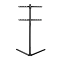 Miniatyrbillede 4 af 9: TV Gulv Stand | 49 - 70 " | Maksimal vægt: 40 kg | V-shape Design | skrid rem | Snap-lock | Aluminium / Stål | Sort
