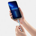 Pikkukuva 9 / 9: USB-C-kaapeli Iphone Lightning-pikalataus 20W 1,2m sininen