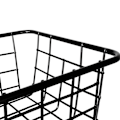 Miniatyrbild 4 av 9: Svart LOFT-fruktkorg i hållbar metall för mångsidig förvaring