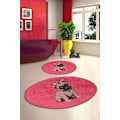 Pikkukuva 1 / 4: Bathmat Set (2 kpl) Pink Mopsi