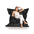 Miniatyrbillede 1 af 6: Garden Bean Bag Giant EMC2 Sort