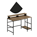 Miniatyrbillede 4 af 7: Study Desk Greta L - Dore, Sort