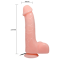 Miniatyrbild 9 av 10: Baile - Naturlig Barbara Realistic Vibrator 22 Cm
