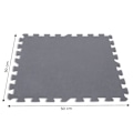 Miniatyrbild 7 av 7: Pussel skummatta 50x50cm 8 bitar under poolen INTEX 29084