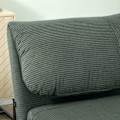 Miniatyrbillede 9 af 10: 2-i-1 sovesofa, stoleseng, justerbar foldemadras, gæsteseng i fløjlsbukser, til soveværelse, stue, grøn, 82 x 89 x 83 cm