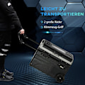 Pikkukuva 8 / 10: Car Cooler Box 40L Led-Valolla, Kompressoriautojääkaappi, Kuljetuspyörät, 12/24V Dc Ja 110-240V Ac, Harmaa+Musta