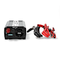 Miniatyrbild 6 av 9: Växelriktare med modifierad sinusvåg | Inspänning: 12 V DC | Enhetens utgångsanslutning: Type F (CEE 7/3) / USB-A | 230 V AC 50 Hz | 600 W | Toppeffek