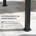 Miniatyrbillede 7 af 10: Bbq Grill Pavillon 1,1 X 2,3 M Vejrbestandig Havepavillon Med Polyestertag, Sidehylder, Til Grill Op Til 100 Cm, Stål, Kaki
