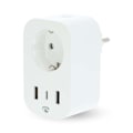 Pikkukuva 6 / 9: SmartLife Älypistorasia | Wi-Fi | IP21 | Virtamittari | 3680 W | Type F (CEE 7/7) / 1x USB-C™ / 2x USB | 0 - 55 °C | Android™ / IOS | Valkoinen | 1 kp