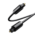 Miniatyrbillede 8 af 9: Kabel optisk lydkabel digital optisk fiber Toslink SPDIF 1,5m grå