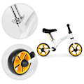 Miniatyrbillede 6 af 8: Balancecykel til børn, EVA hjul, justerbart sæde, sort, ECOTOYS