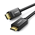 Pikkukuva 1 / 6: DisplayPort - HDMI 4K HDR 3D -kaapeli, 3 m, musta