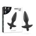 Miniatyrbild 2 av 8: Addicted Toys - Massager Plug Anal With Vibration Black