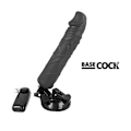 Pikkukuva 2 / 7: Basecock - Realistic Vibrator Remote Control Musta 20 cm -O- 4 cm