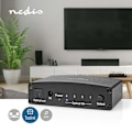 Miniatyrbillede 2 af 9: Digital Audio Switch | 4-vejs | Tilslutninger indgang: DC strøm / 4x TosLink | Tilslutninger udgang: TosLink Hun | Fjernbetjening / Manual / Trykknap